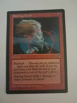 Searing Touch HP MTG Magic the Gathering Tempest - Image 1