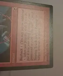 Searing Touch HP MTG Magic the Gathering Tempest - Image 4