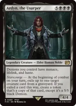 Ardyn, the Usurper - FINAL FANTASY MAGIC CARD MTG NM-MINT RARE - Image 1