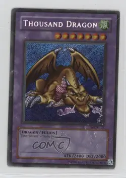 SCR - Thousand Dragon Unlimited YuGiOh Metal Raiders #MRD-143 2002 1hm8 - Image 1