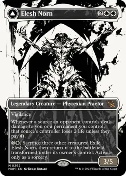 MTG English Elesh Norn (Showcase) NM Foil March of the Machine - Image 1