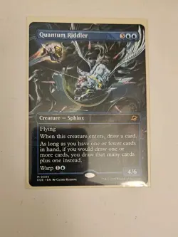 MTG Edge Of Eternities - Borderless/Showcase - Quantum Riddler - Image 1