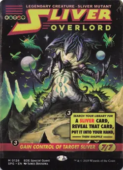 Sliver Overlord Edge of Eternities - NM #0128 MTG SPG - Image 1