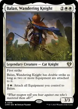 Balan, Wandering Knight - Near Mint MTG Commander Masters - Image 1