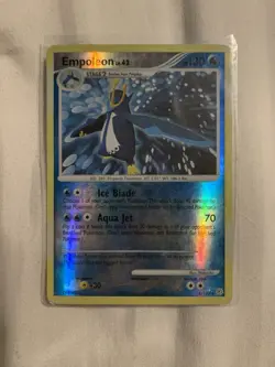 Empoleon 4/130 Pokemon Diamond & Pearl Reverse Holo Foil Card - Image 1