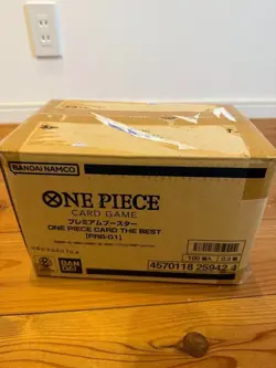 One Piece Card Game PRB01 One Piece Card The Best sealed case unopened Japanese - Image 1