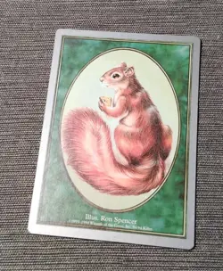 Magic the Gathering - Unglued - Squirrel Token - Great Condition - MTG - Image 2