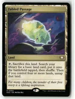 Fabled Passage Commander: Edge Of Eternities MTG MAGIC NM - Image 1