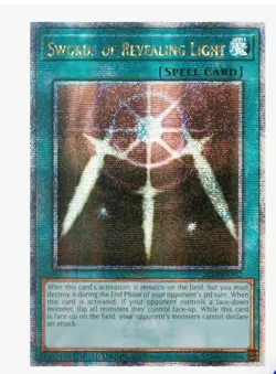 Yugioh! Swords of Revealing Light - SEALED - Quarter Century Secret Rare  - Image 2
