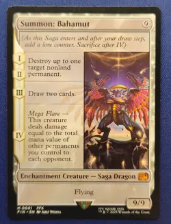 MTG Summon: Bahamut Final Fantasy Regular - Image 1