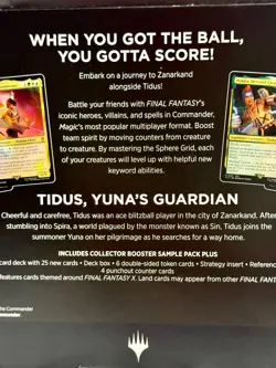 Magic: The Gathering Final Fantasy X Commander Deck~Counter Blitz~Sealed   *NEW* - Image 5