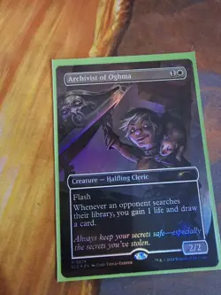 MTG Secret Lair x Dungeons & Dragons: Archivist of Oghma [FOIL] - Image 1