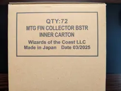 Magic the Gathering x Final Fantasy Collector Booster Case 6x EMPTY Boxes - Image 6