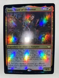 Anje, Maid of Dishonor   Mtg Innistrad: Crimson Vow 231/277 *Foil Rare NM - Image 4
