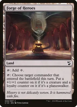Forge of Heroes [Commander 2018] Magic MTG - Image 1