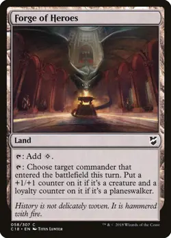 Forge of Heroes [Commander 2018] Magic MTG - Image 2