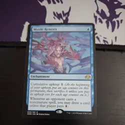 Mystic Remora NM Dominaria Remastered Regular MTG - Image 1