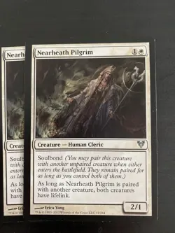 Magic the Gathering MTG Nearheath Pilgrim Avacyn Restored   LP - Image 1