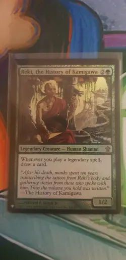 MTG English Reki, the History of Kamigawa NM Foil - Image 5
