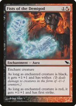 Fists of the Demigod [Shadowmoor] Magic MTG - Image 1