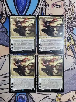 4x Sorin, Vengeful Bloodlord (1 is Promo Pack) - NM/M WAR MTG Magic - Image 1