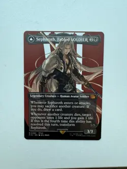 MTG Sephiroth, Fabled SOLDIER (Borderless) (0382) Final Fantasy Regular - Image 1