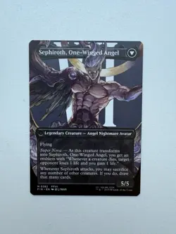 MTG Sephiroth, Fabled SOLDIER (Borderless) (0382) Final Fantasy Regular - Image 2