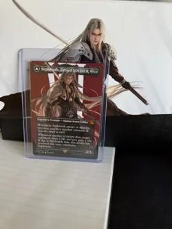 MTG Sephiroth, Fabled SOLDIER (Borderless) (0382) Final Fantasy Regular - Image 3