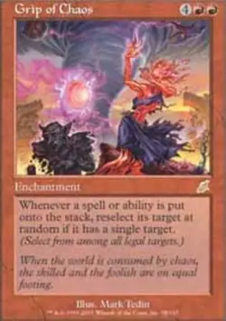 MTG magic cards 1x Grip of Chaos Scourge Light Play, English - Image 2