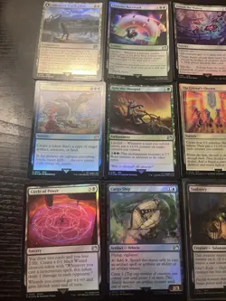MTG Final Fantasy Card 18 Foil Card Lot- Uncommon 100% Holo Lot - Image 8