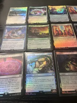 MTG Final Fantasy Card 18 Foil Card Lot- Uncommon 100% Holo Lot - Image 9