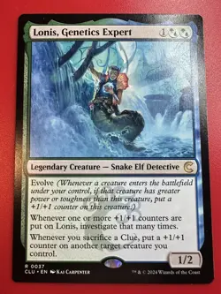 MTG Lonis, Genetics Expert  - Ravnica: Clue Edition #037 - Image 2