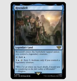 Rivendell Lord of the Rings 259 Non-Foil NM MTG - Image 2