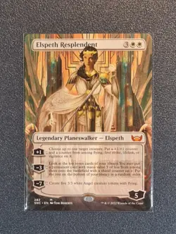 MTG Elspeth Resplendent - Borderless - SNC - Near Mint+ Condition - Image 1