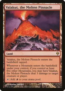 Valakut, the Molten Pinnacle - MTG - Worldwake - NM - Image 1