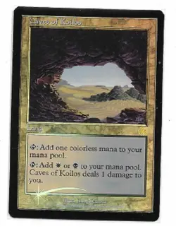 MTG magic cards 1x Caves of Koilos - Foil Apocalypse Light Play, English - Image 3