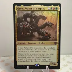Gyrus, Waker of Corpses Commander 2018 Foil - Image 1