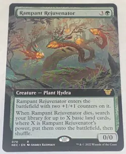 Rampant Rejuvenator 070 Extended Art Kamigawa: Neon Dynasty MTG MAGIC UNPLAYED - Image 3