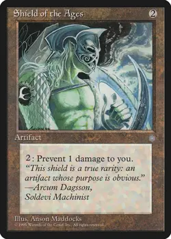 Shield of the Ages [Ice Age] Magic MTG - Image 1