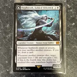 Magic The Gathering Final Fantasy Sephiroth, Fabled Soldier- One Winged Angel - Image 2