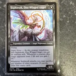 Magic The Gathering Final Fantasy Sephiroth, Fabled Soldier- One Winged Angel - Image 3