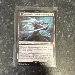 Magic The Gathering Final Fantasy Sephiroth, Fabled Soldier- One Winged Angel - Image 5