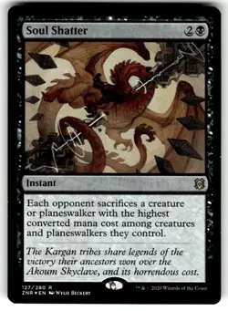 MTG Foil - Soul Shatter - 127 / NM / English - Image 1