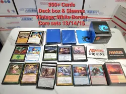 Lot Of 300+ Magic The Gathering Cards Vintage, White Border, Core 13-15, Rares! - Image 14