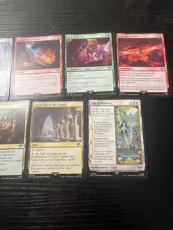 MTG Lord of the Rings 24 card lot Common/Uncommon/Land - Image 2