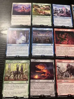 MTG Lord of the Rings 24 card lot Common/Uncommon/Land - Image 3