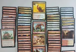 Magic 100 Commander Deck Brion Stoutarm Giant Warrior Chucker Lifegain MTG Ready - Image 10