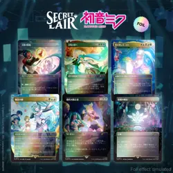 Magic the Gathering Secret Lair x Hatsune Miku: Digital Sensation Foil JPY - Image 1