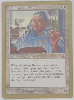 Magic The Gathering - Academy Rector Card - World Championships Brussels 2000 - Image 1