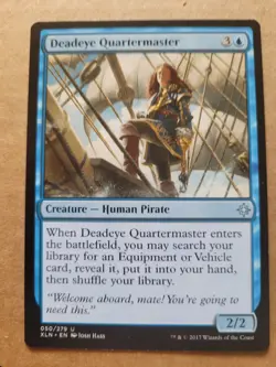 Deadeye Quartermaster Ixalan MTG Magic XLN (050/279) Pirate LP/NM BULK DISCOUNT - Image 2